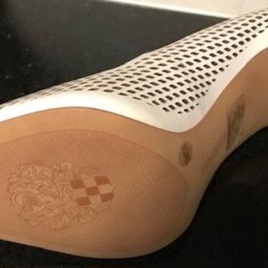 Vince Camuto White Heels